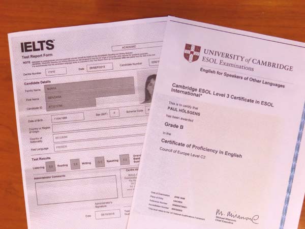 IELTS results British Council