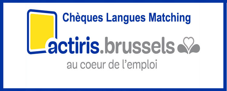 Chèques langues Actiris Chèques langues Actiris